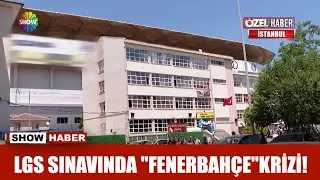 LGS sınavında 