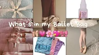 What’s in My Ballet Bag *realistic* 🩰💗🌸💖🎀