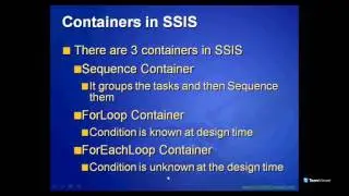 SSIS Part6 - Containers in SSIS