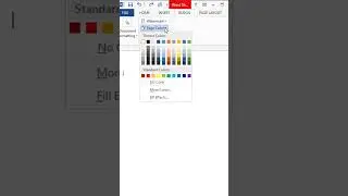 Dark mode | Black page in ms word #shorts