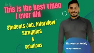 DevOps Student Resume and Interview Experience | Best DevOps Cloud Training @DevOpsAndCloudWithSiva