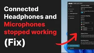 Connecting the headphones to the front jack disables the microphone (Fix)