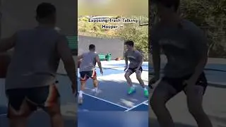 Exposing Trash Talking Tik Toker ☠️ #shorts #basketballshorts #viral #trending ng