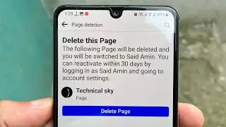 How to DELETE Facebook Page Permanently | Facebook PAGE Delete kaise kare