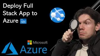 Deploy a Full Stack App (React frontend + Node backend) to Azure Static Web Apps and Web Services