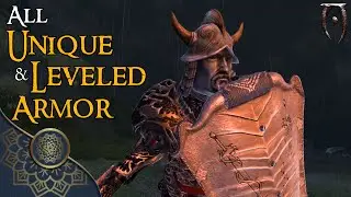 All Unique & Leveled Armor: The Elder Scrolls IV: Oblivion