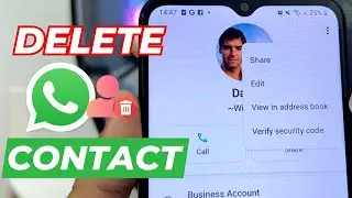 Remove WhatsApp Contact || WhatsApp Contact Delete