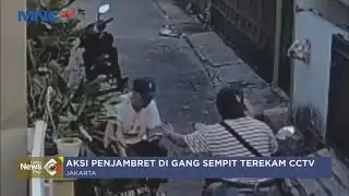 Aksi Penjambret Rampas Ponsel Warga di Cengkareng hingga Korban Jatuh Bangun