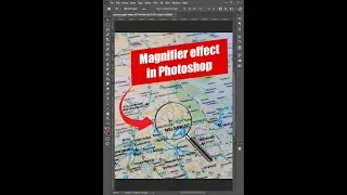Magnifying Glass Effect in Photoshop 