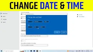 Computer Me Date And Time Kaise Set Kare | how to change date and time in pc | set date and time