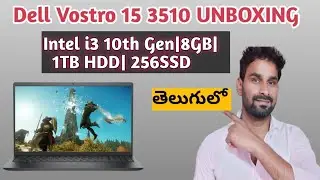 Dell Vostro i3 10th Gen Laptop UNBOXING| Vostro 3510 Features| Hands on