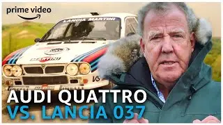 Clarkson's favoriete Rally Battle: Audi Quattro VS. Lancia 037 | The Grand Tour | Prime Video NL