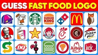 Guess the Fast Food Logo Quiz 🍔🍕🥤