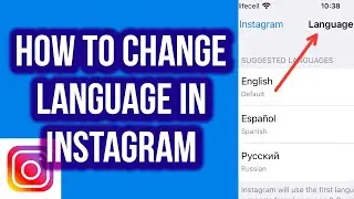 How To Change Language on Instagram (2022) | Change Instagram Language Android/iPhone(iOS)