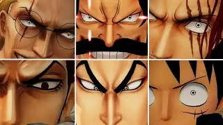 One Piece Pirate Warriors 4 - All Conqueror's Haki Attacks