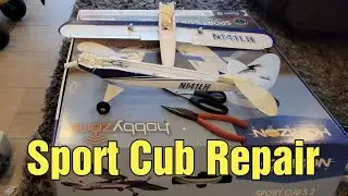 SPORT CUB S2 REPAIR & ENGINE REPLACEMENT