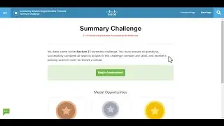 CCNP ENCOR Section 31 Summary Challenge with explanation