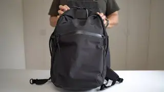 Black Ember Shadow 22: Sleek, stealthy (but floppy) EDC bag w/ high tech materials & organization