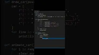 Drive Car using python #programming #python #codesuck