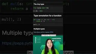 Python Tips: How to use Python type hints/annotations (Beginner)