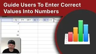 Guide Users To Enter Correct Values Into Numbers Spreadsheets