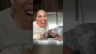 Funny face filter reactions  