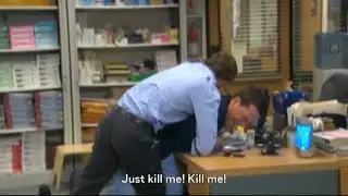 The Office craziest blooper🤪😂(Dunder Mifflin branch goes crazy for “PIZZA BY ALFREDO”)