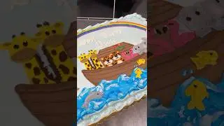 Vault Collection - episode 4: Noah’s Arc🦒💕🐬🌈✨ #cake #shorts