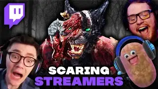 JUMPSCARING 3 TWITCH STREAMERS AT ONCE WITH BILLY | Dead By Daylight