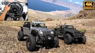 Jeep Wrangler Deberti & Jeep Trailcat | OFFROAD CONVOY |Forza Horizon 5|Thrustmaster T300RS gameplay