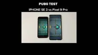 Pixel 9 Pro vs iPhone SE - PUBG Test!!