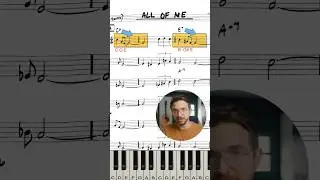 The Genius of “All of Me” (melodic analysis) #jazz #musictheory