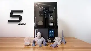 Elegoo Mars 5 Ultra - 9K Resin 3D Printer - Unbox & Setup