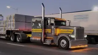 Trucks USA, one-hour of non-stop desert highway traffic in Arizona, Truck Spotting in America