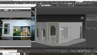 3DsMax Tutorials, Learn 3D Modeling an Exhibition Stall from Scratch in 3dsmax ( Part 2)