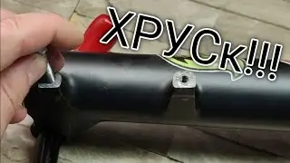 Вот как срывается резьба в тормозах.