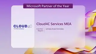 Cloud4C Wins  ‘Microsoft Partner of the Year – United Arab Emirates' 2022 | Microsoft & Cloud4C