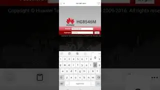 change password of black and red firmware huawei router