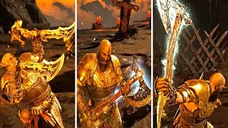 God of War - All Max Level Runic Attacks