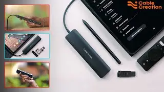 Top Best USB C Hub you will ever need? || 7 in 1 Affordable USB C Hub from Cable Creation!!