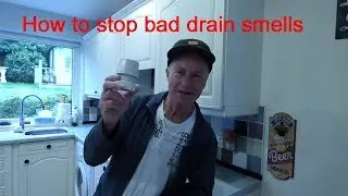 How to stop drain smells