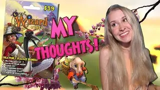 REVIEWING THE NEW WIZARD101 BUNDLE !