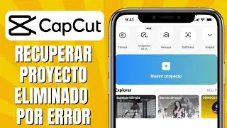 Cómo RECUPERAR Proyecto De Capcut Elimiado Por Error