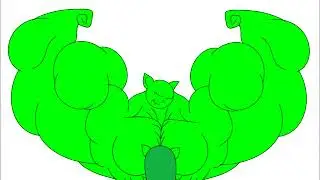 Two Alien Girls Muscle Growth (Normal-Motion)