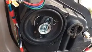 How To Replace Rear Speakers - 1997 Toyota Avalon XL XLS