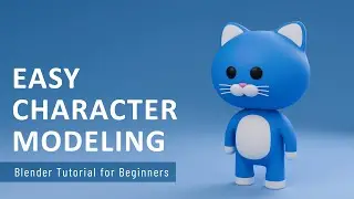 Easy Character Modeling Blender - Tutorial For Beginners