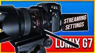 LUMIX G7 Church LIVE STREAMING SETTINGS | Cheap Camera For Live Stream in 2021