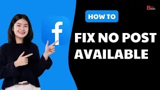 How To Fix No Post Available On Facebook | No Post Available Facebook Problem