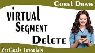 How To Working Virtual Segment Delete Tool in Corel Draw