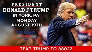 LIVE: President Trump in York, PA